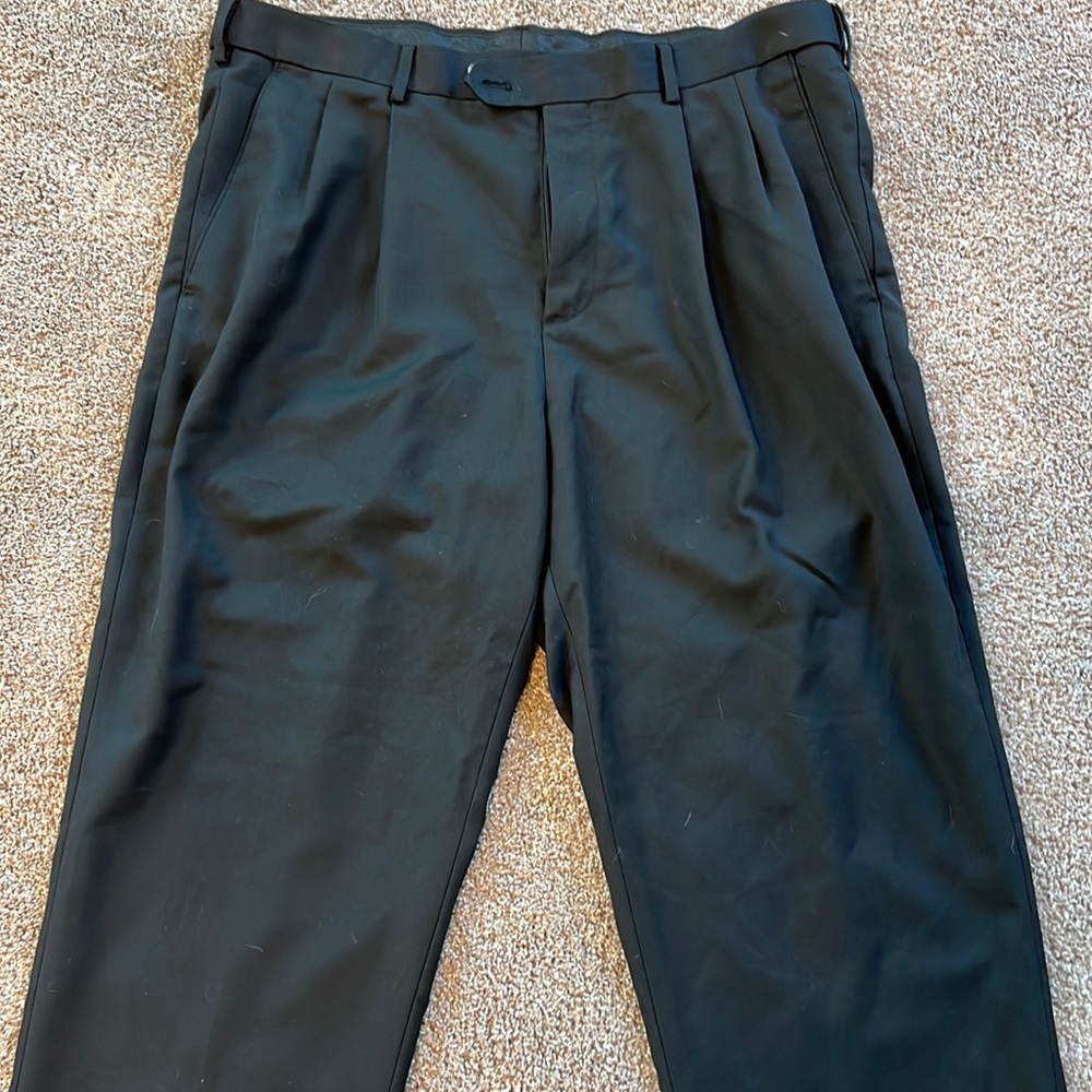 Croft and barrow black dress pants. 38X 29.